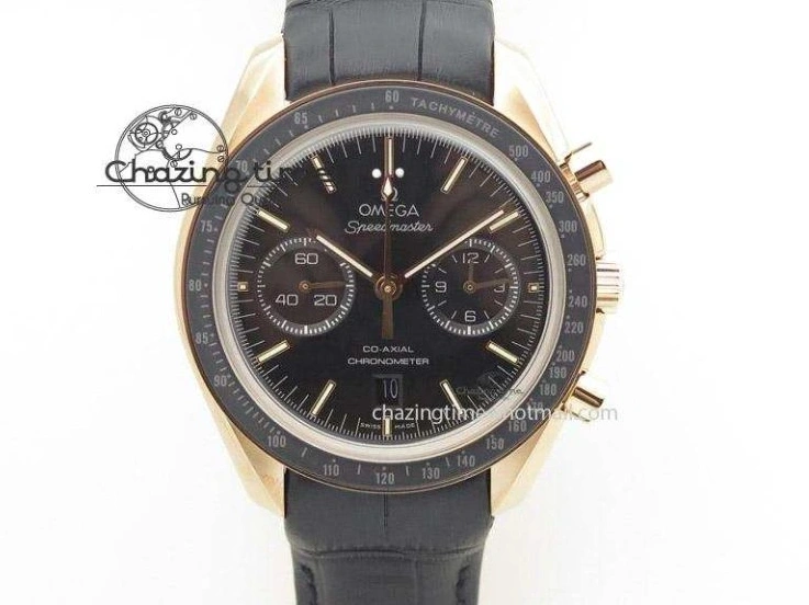 0325 De Ville Chronograph SS OMF 1:1 Best Edition White Dial On Brown Leather strap A Versatile 8111